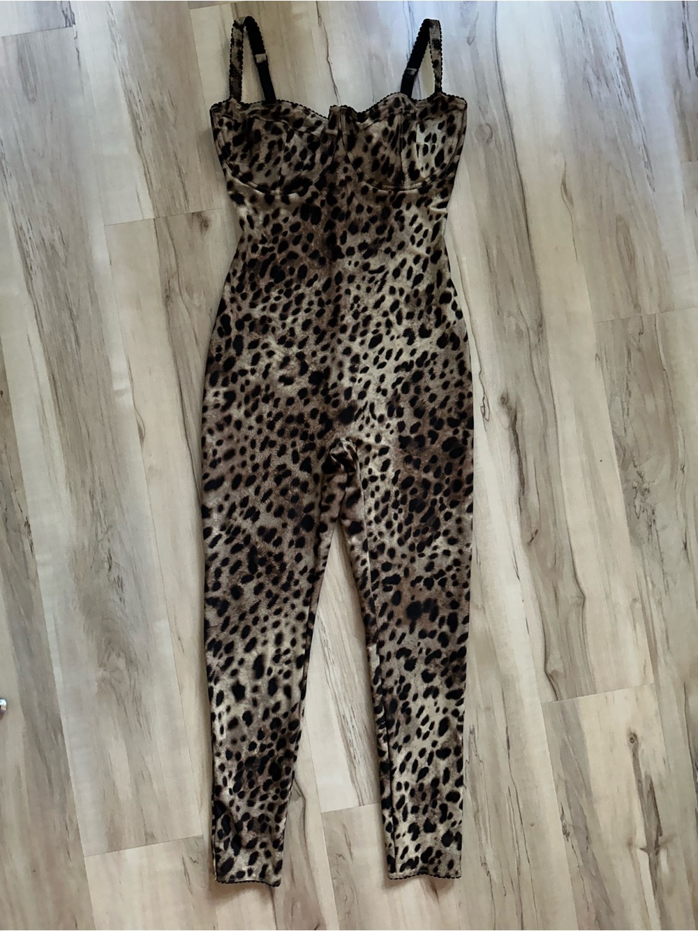 Dolce & Gabbana Leopard Print Catsuit NWT